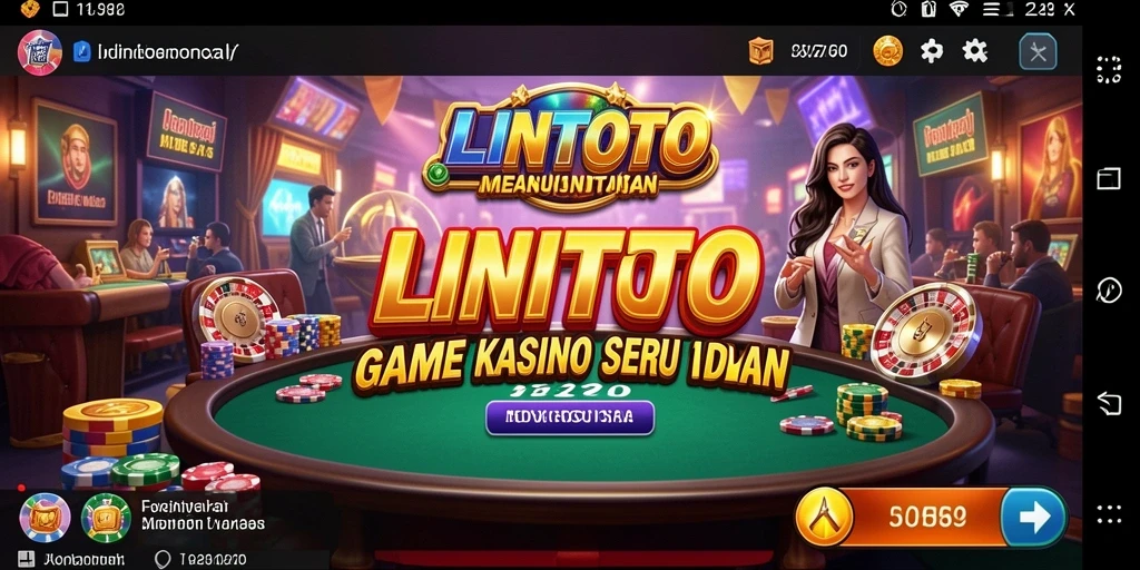 Tampilan gameplay menarik pada LINITOTO dengan fitur kasino terbaik.
