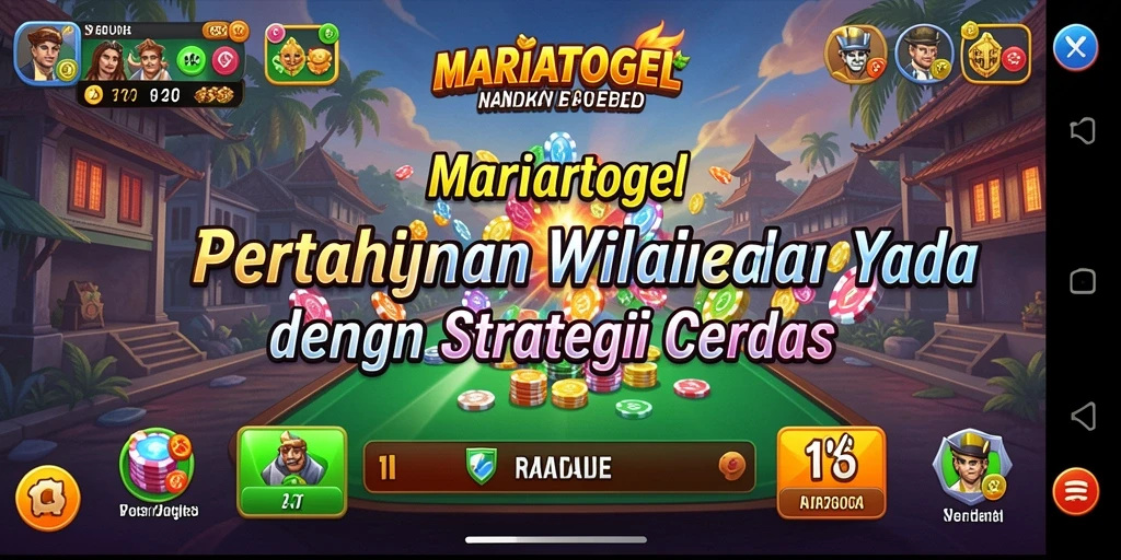 Screenshot gameplay MARIATOGEL yang penuh aksi Tower Defense.