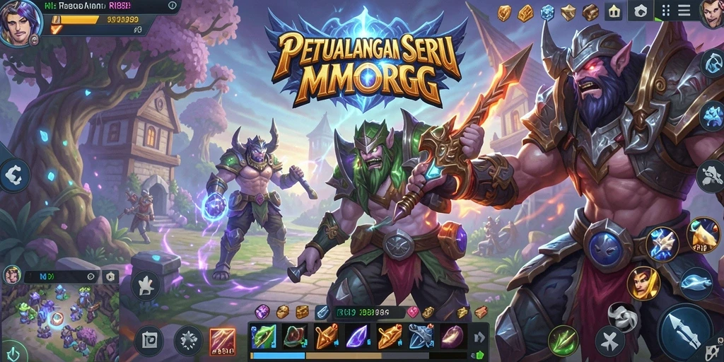 Tampilan utama gameplay RI889 yang menarik dan mendalam.
