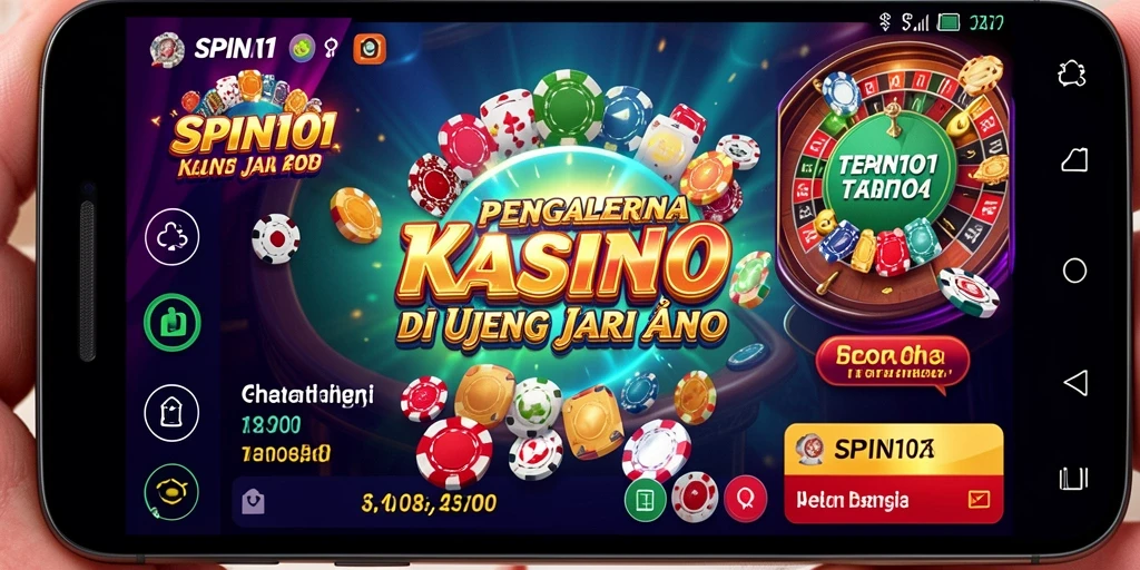 Tampilan atraktif dari gameplay SPIN101 yang mengasyikkan.