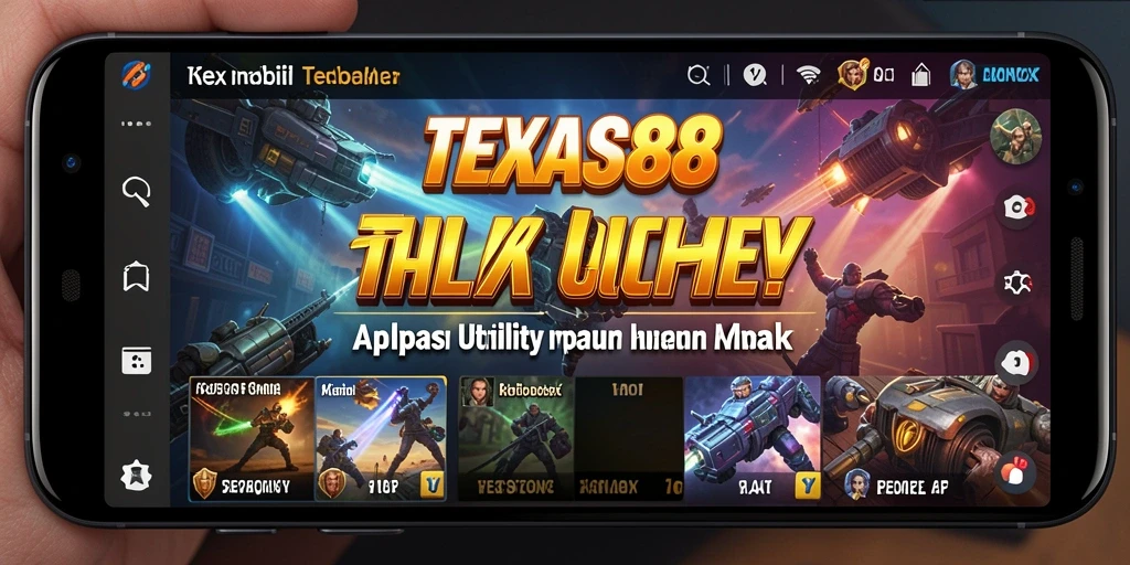 Gambaran visual fitur-fitur utama TEXAS88 yang bermanfaat.
